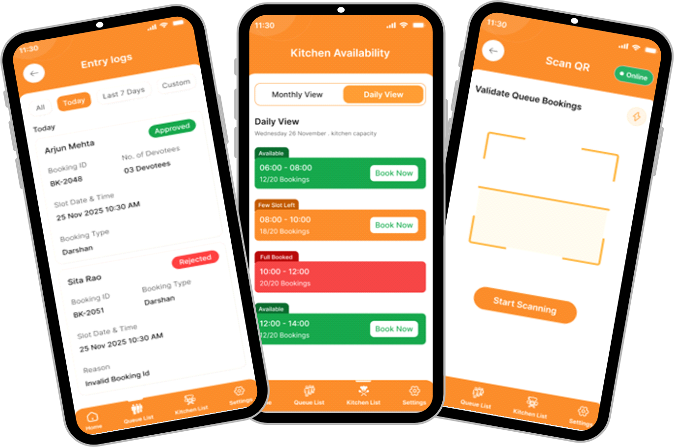 Temple Listing and Management Application