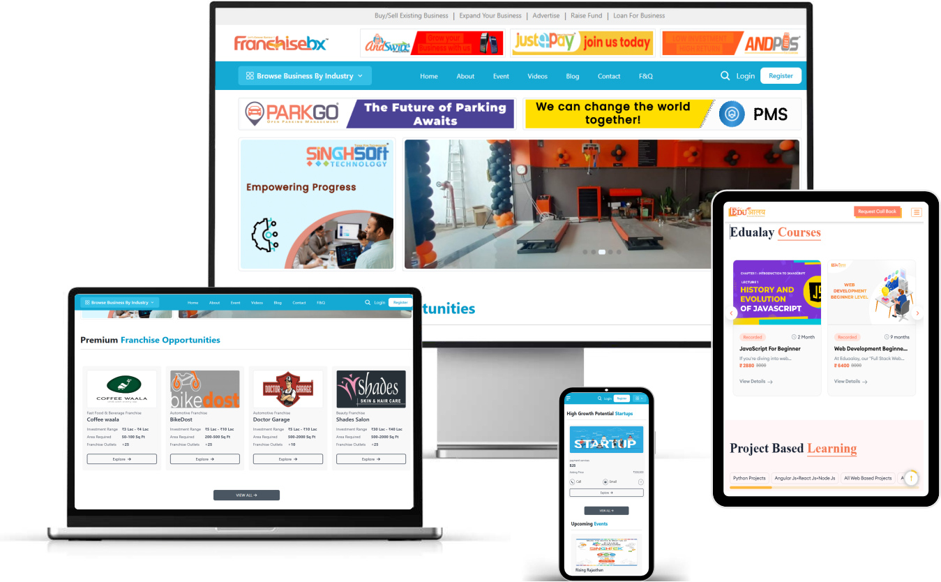 Franchise Listing Portal