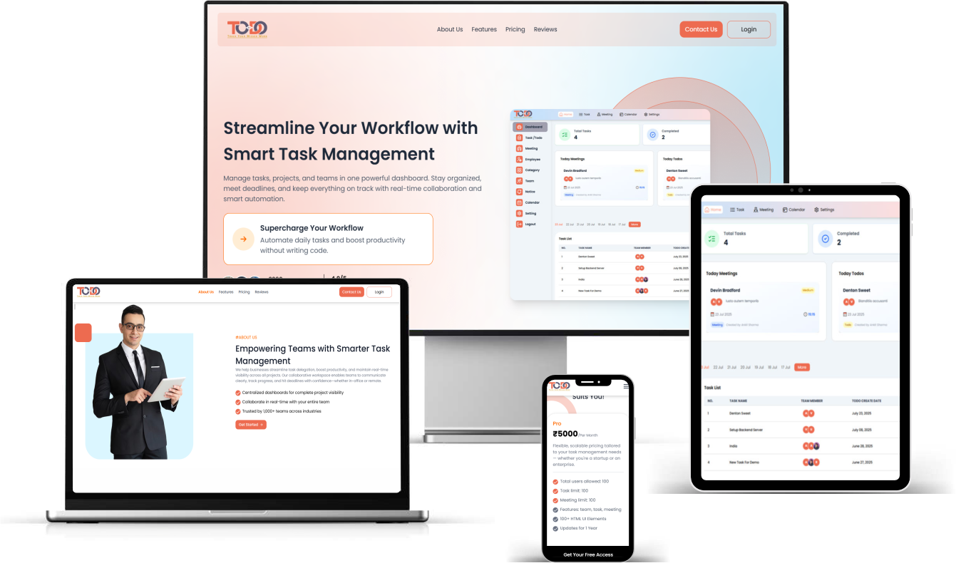 Project & Task Management System
