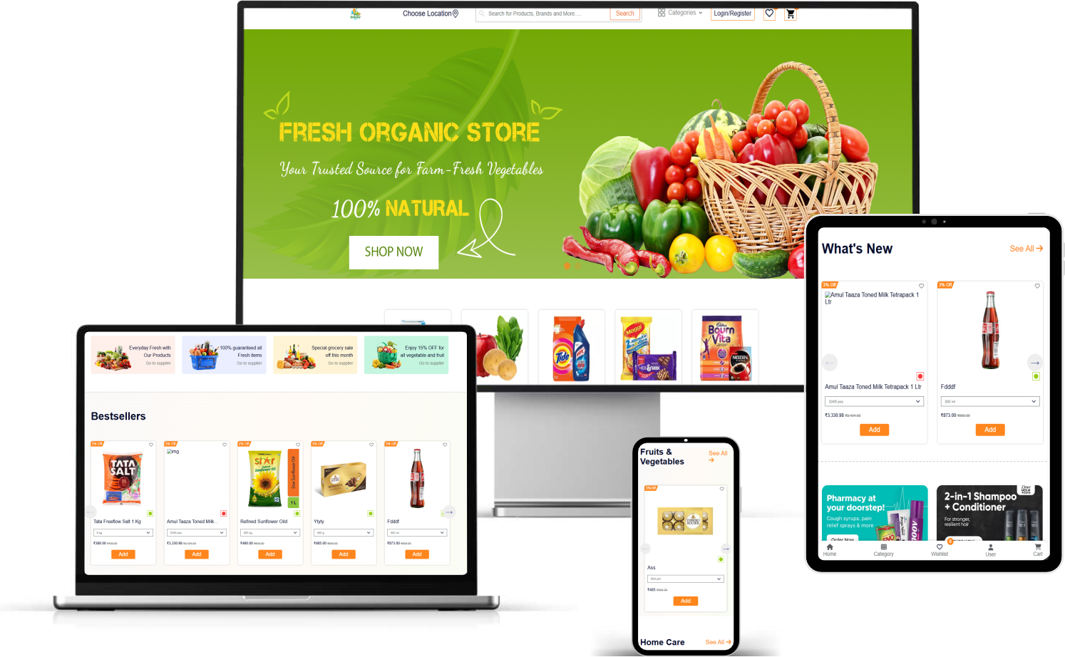 Grocery eCommerce Portal
